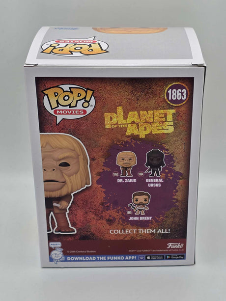 Slight Damaged Box | DR. ZAIUS | Planet of the Apes | Funko Pop Movies #1863