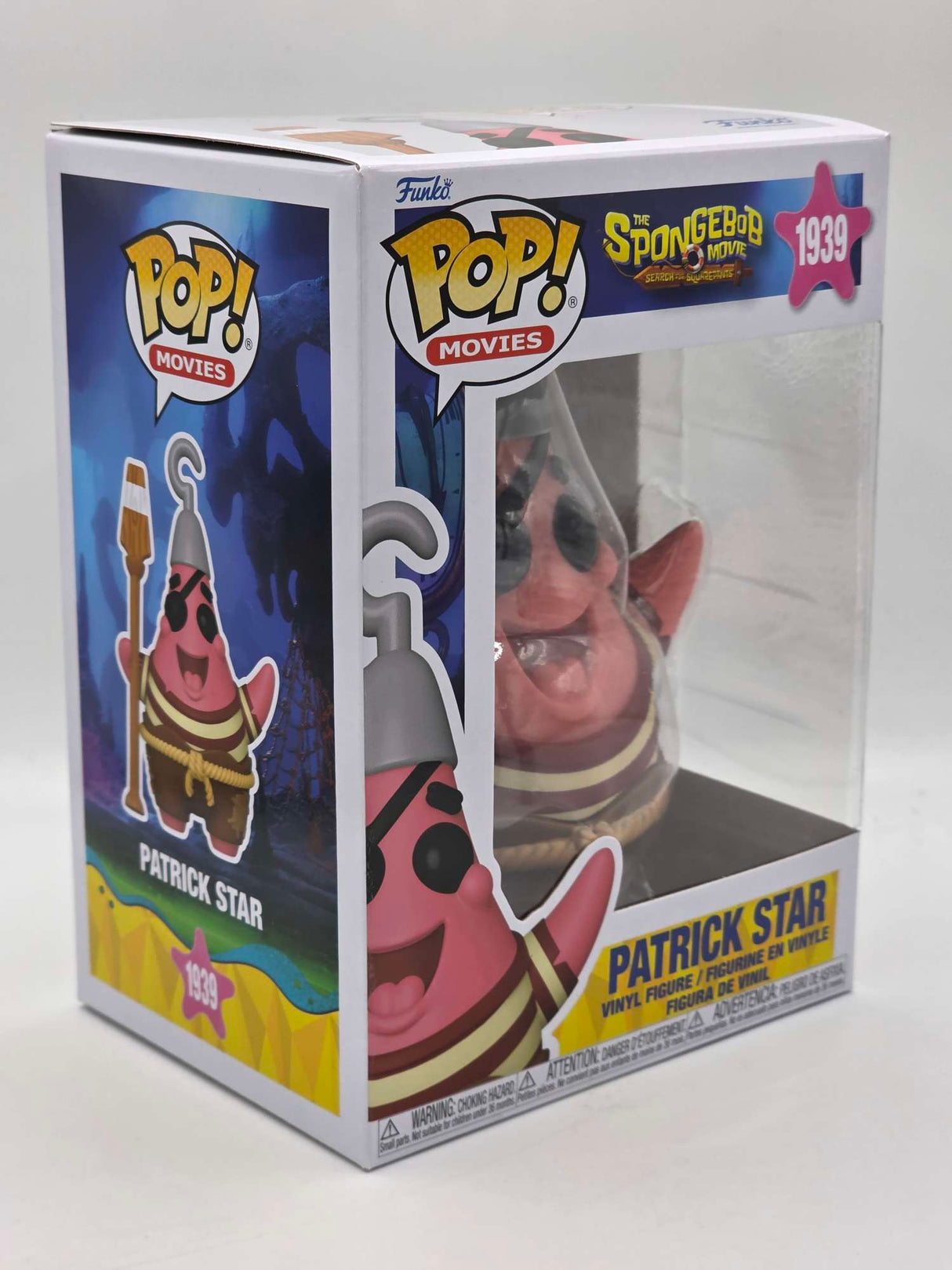 PATRICK STAR (PIRATE) | The Spongebob Movie Search for SquarePants | Funko Pop Movies #1939