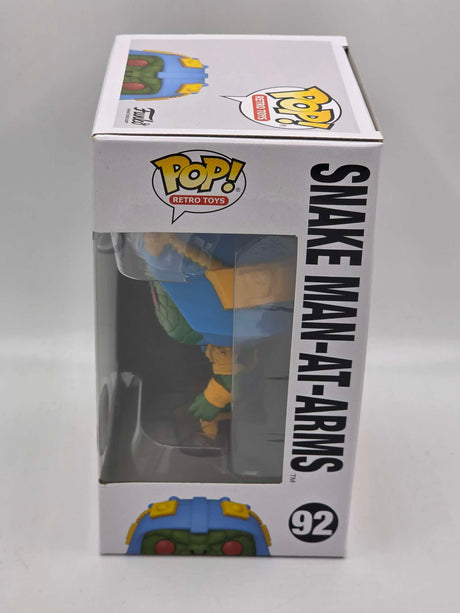 Damaged Box |  SNAKE MAN-AT-ARMS | Funko Pop Retro Toys | Masters of the Universe #92