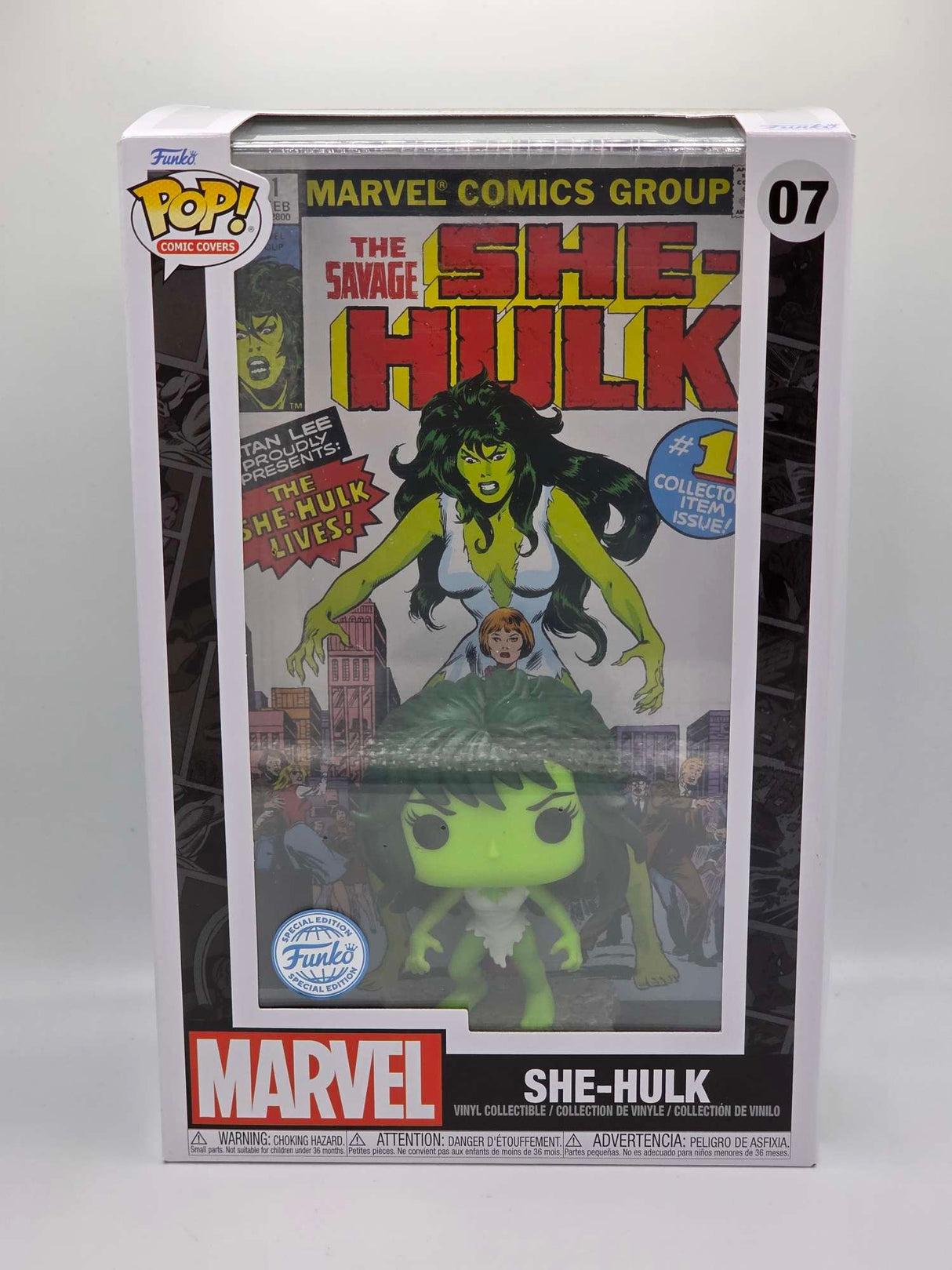 SHE-HULK | Funko Pop Comic Covers | Marvel #07