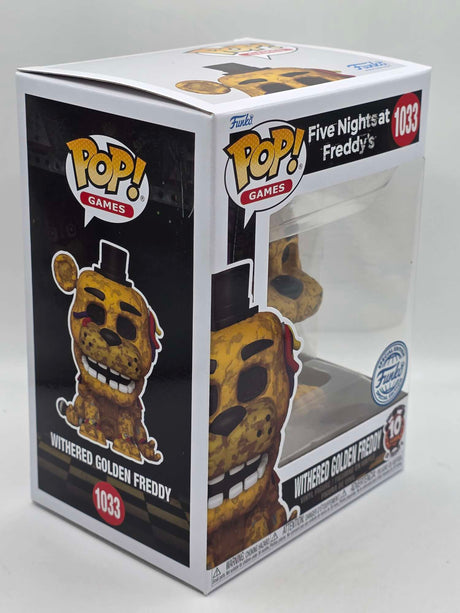 WITHERED GOLDEN FREDDY | Five Nights at Freddy's | Funko Pop Games #1033