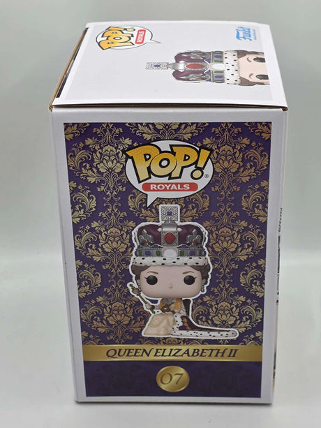 Funko Pop! Royals QUEEN ELIZABETH II #07 Coronation Figure