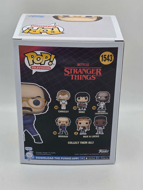 Slight Damaged Box | MURRAY (WITH FLAMETHROWER) | Stranger Things | Funko Pop Television #1543
