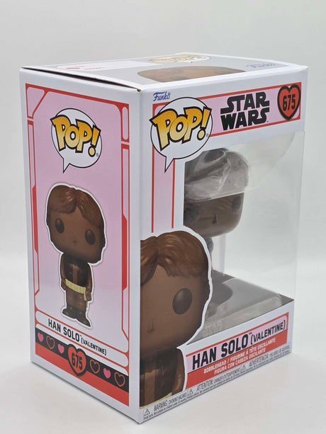 Slight Damaged Box | HAN SOLO (CHOCOLATE) | VALENTINES | Funko Pop Star Wars #675