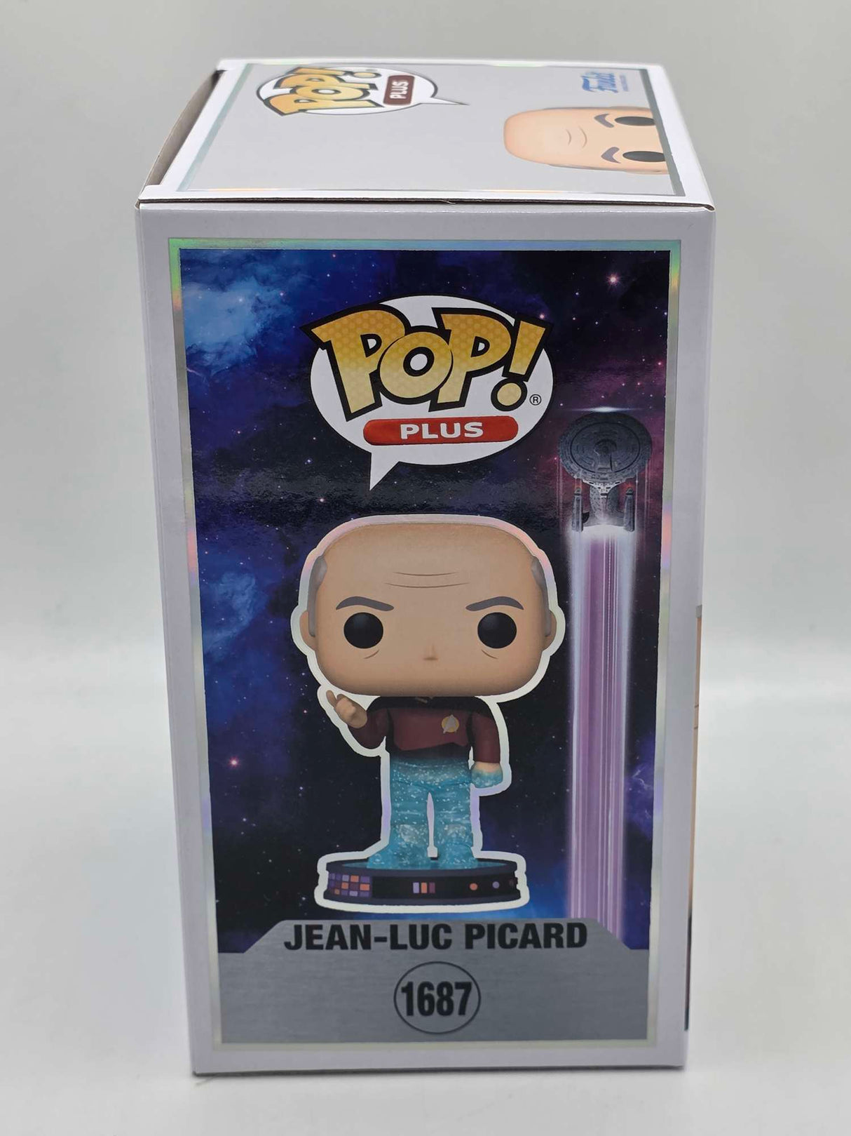 JEAN-LUC PICARD (TRANSPORTER) | Star Trek | Funko Pop Plus | Glitter #1687