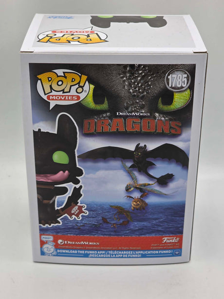 Slight Damaged Box | TOOTHLESS (TONGUE OUT) | How to Train Your Dragon | Funko Pop Movies #1785