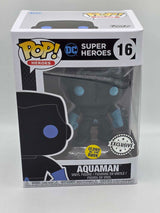 Damaged Box | AQUAMAN (SILHOUETTE) | DC Super Heroes | Funko Pop Heroes #16