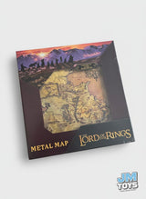 METAL MAP | The Lord of the Rings | Fanattik | Limited Edition
