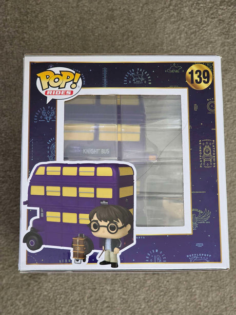 Slight Damaged Box | HARRY POTTER WITH KNIGHT BUS | Funko Pop Rides Super Deluxe #139