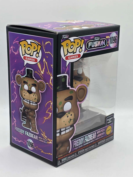 FREDDY FAZBEAR ZOMBIE (WITH PIZZA LAUNCHER) | Funko Fusion Pop Games #1096 | CHASE