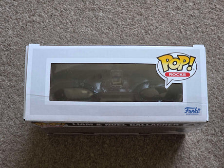 Slight Damaged Box | LIAM AND NOEL GALLAGHER  | Oasis | Funko Pop Rocks 2 Pack