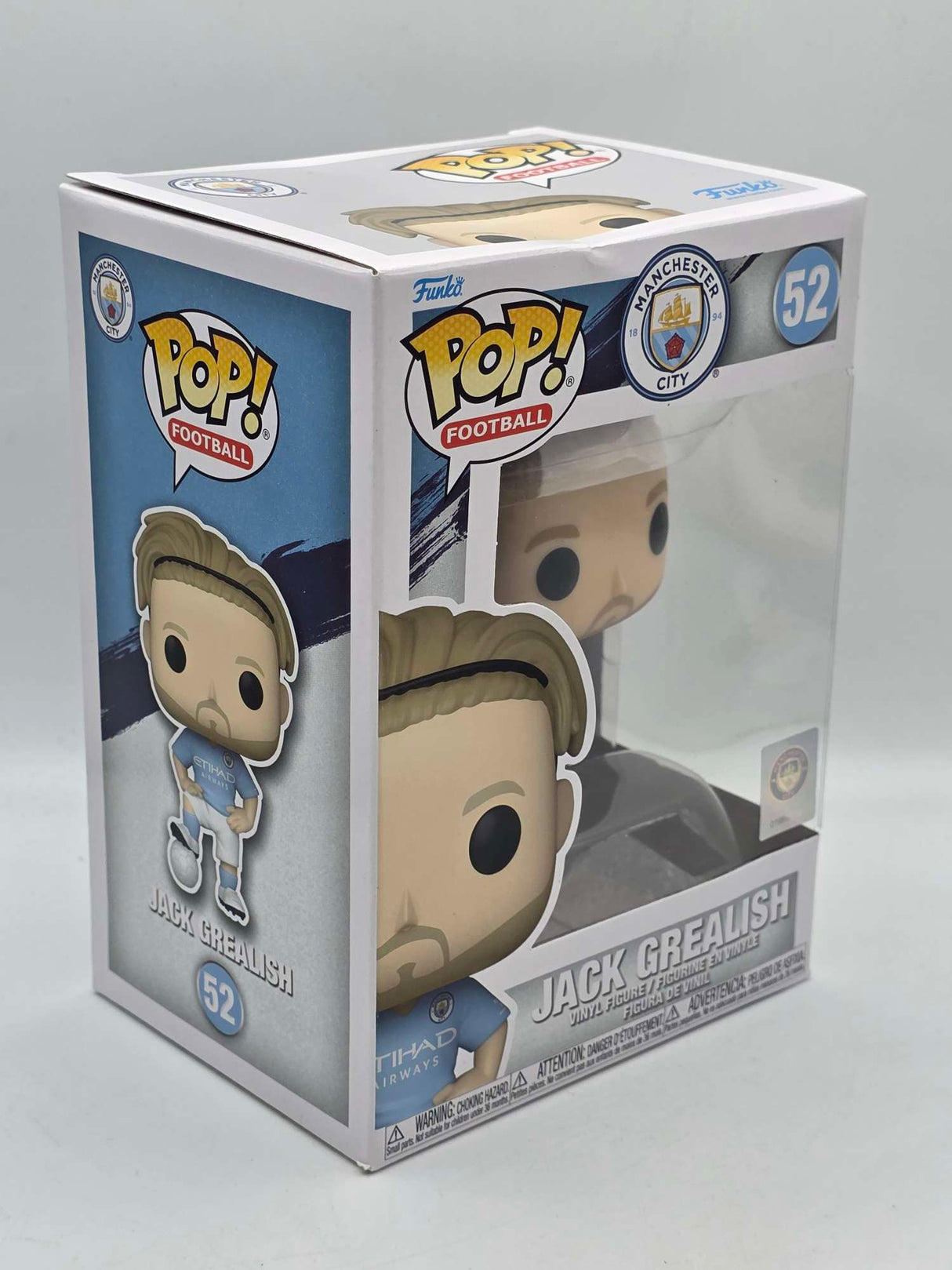 Damaged Box | JACK GREALISH | Funko Pop Football | Manchester City #52