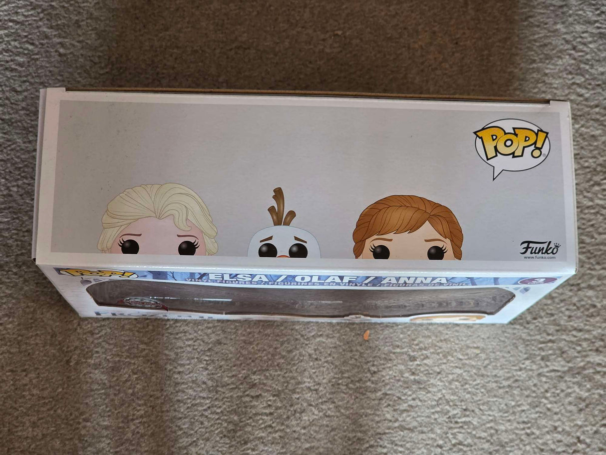 Slight Damaged Box | ELSA / OLAF / ANNA | Disney's Frozen 2 | Funko Pop  | 3 Pack