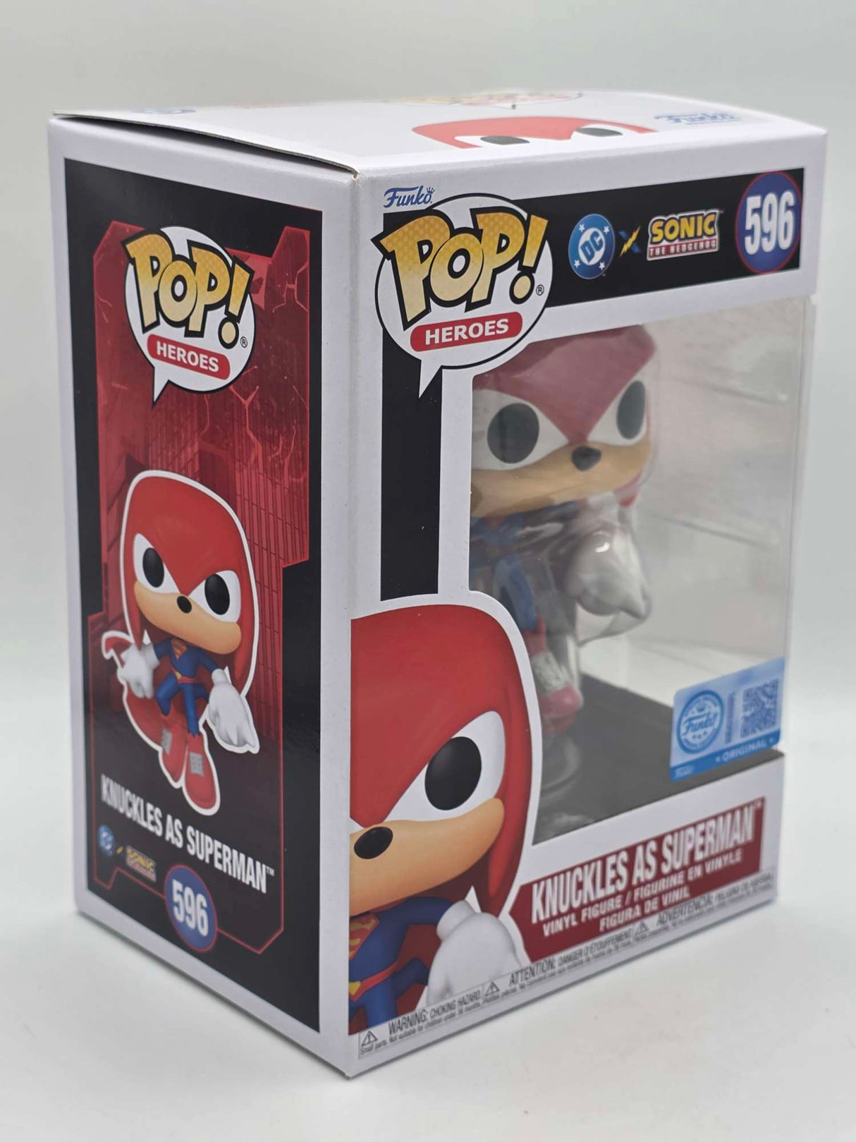 KNUCKLES AS SUPERMAN | Sonic The Hedgehog | Funko Pop Heroes #596