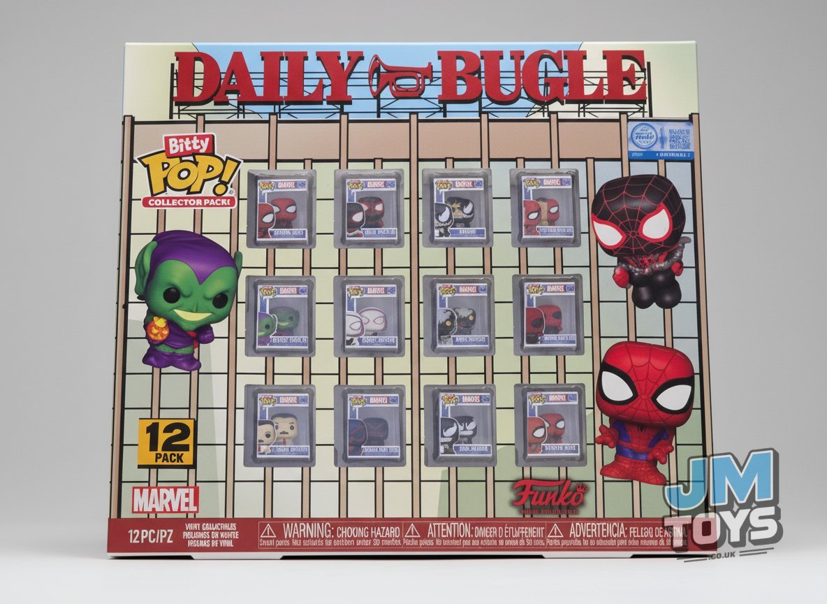 SPIDER-MAN DAILY BUGLE 12 PACK | Funko Bitty POP! Collector Pack