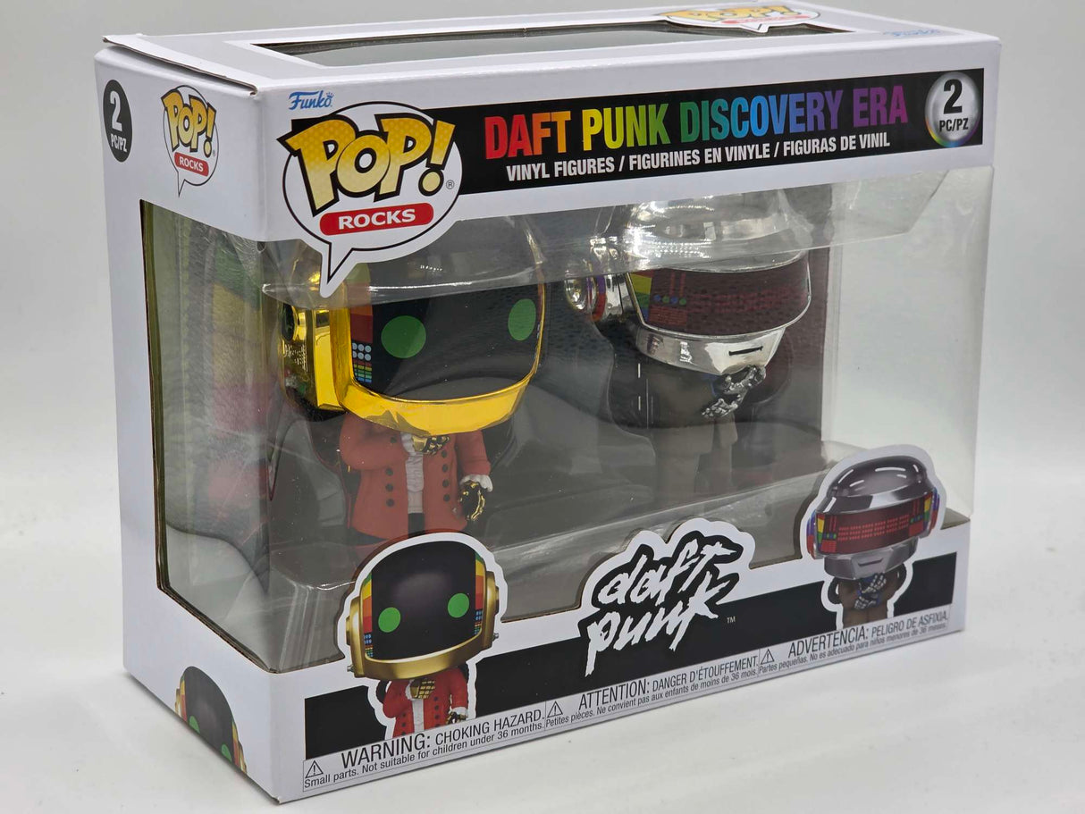 Funko Pop! Rocks Daft Punk Discovery Era GUY-MANUEL DE HOMEM-CHRISTO & THOMAS BANGALTER Vinyl Figure 2-Pack