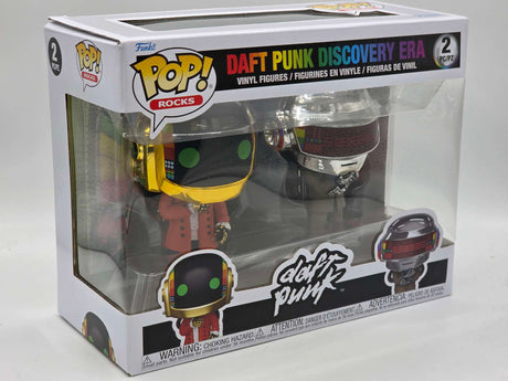 Funko Pop! Rocks Daft Punk Discovery Era GUY-MANUEL DE HOMEM-CHRISTO & THOMAS BANGALTER Vinyl Figure 2-Pack