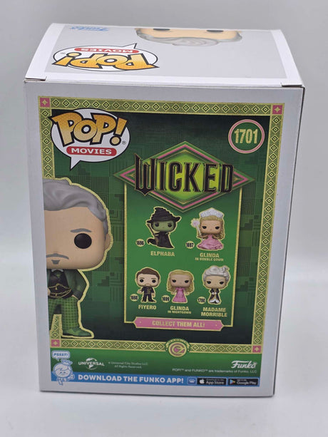 Slight Damaged Box | THE WIZARD | Wicked | Funko Pop Movies #1701