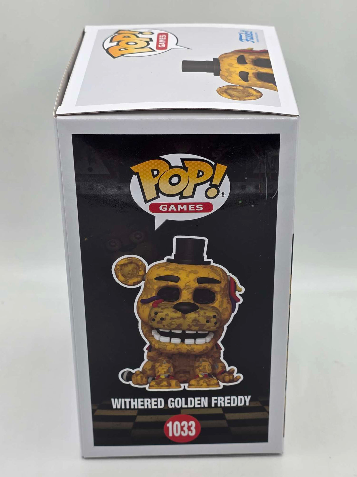 WITHERED GOLDEN FREDDY | Five Nights at Freddy's | Funko Pop Games #1033