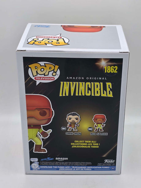 Funko Pop! Television Invincible REX SPLODE Vinyl Figure #1862
