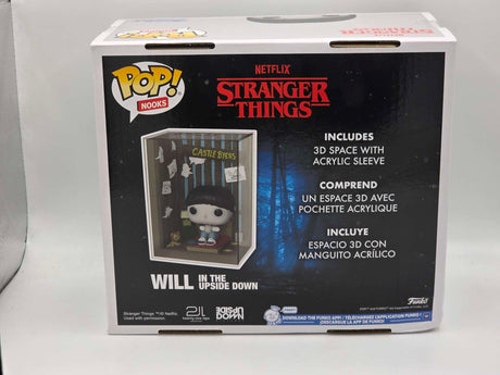 Damaged Box | WILL BYERS IN THE UPSIDE DOWN | Funko Pop Nooks