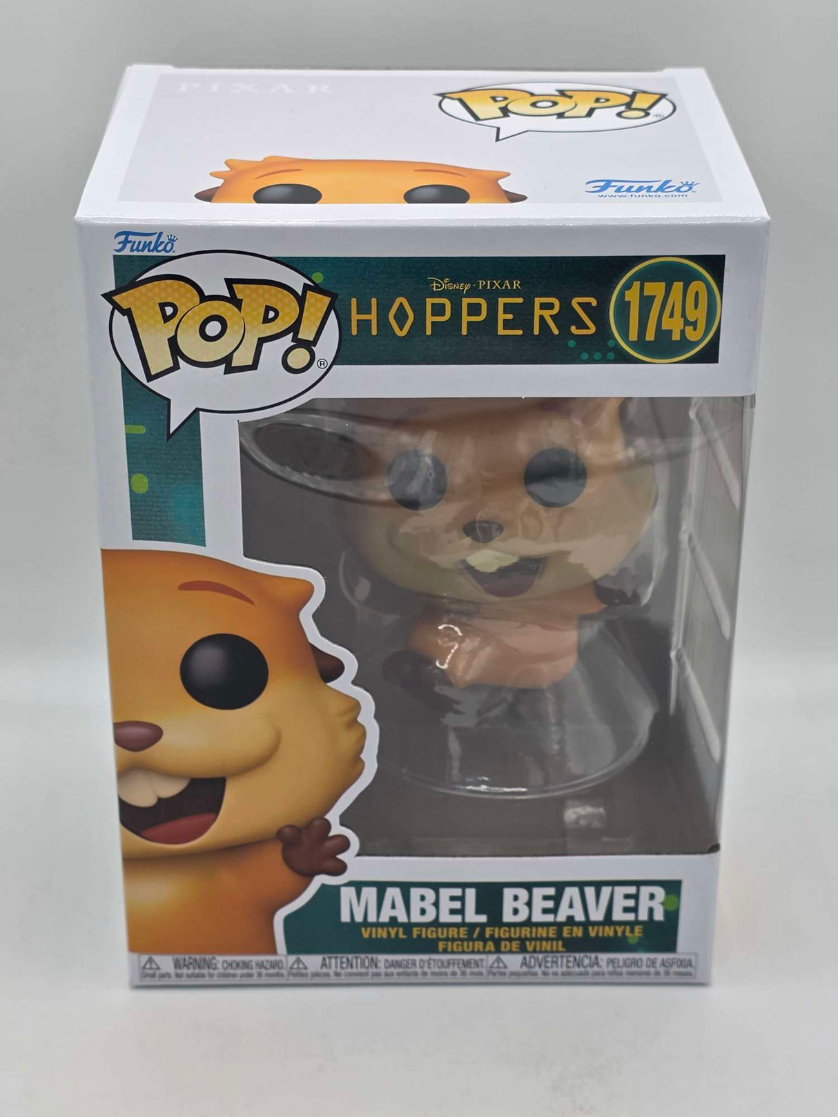 Funko Pop! Disney Pixar Hoppers MABEL BEAVER #1749