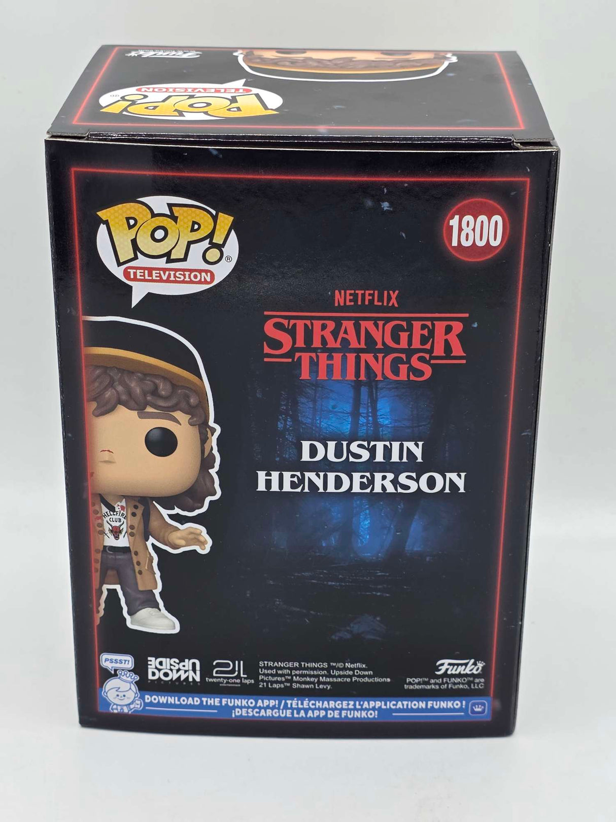 DUSTIN HENDERSON (BLOODY) | Stranger Things SEASON 5 | Funko Pop Television #1800