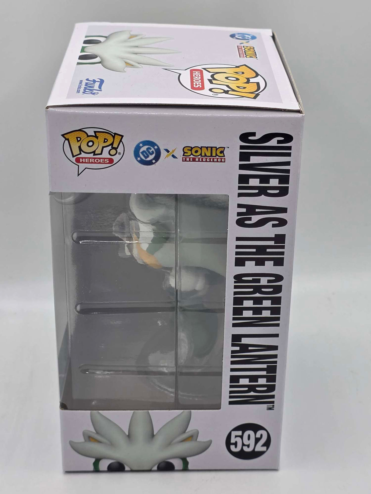 SILVER AS THE GREEN LANTERN | Sonic The Hedgehog | Funko Pop Heroes #592