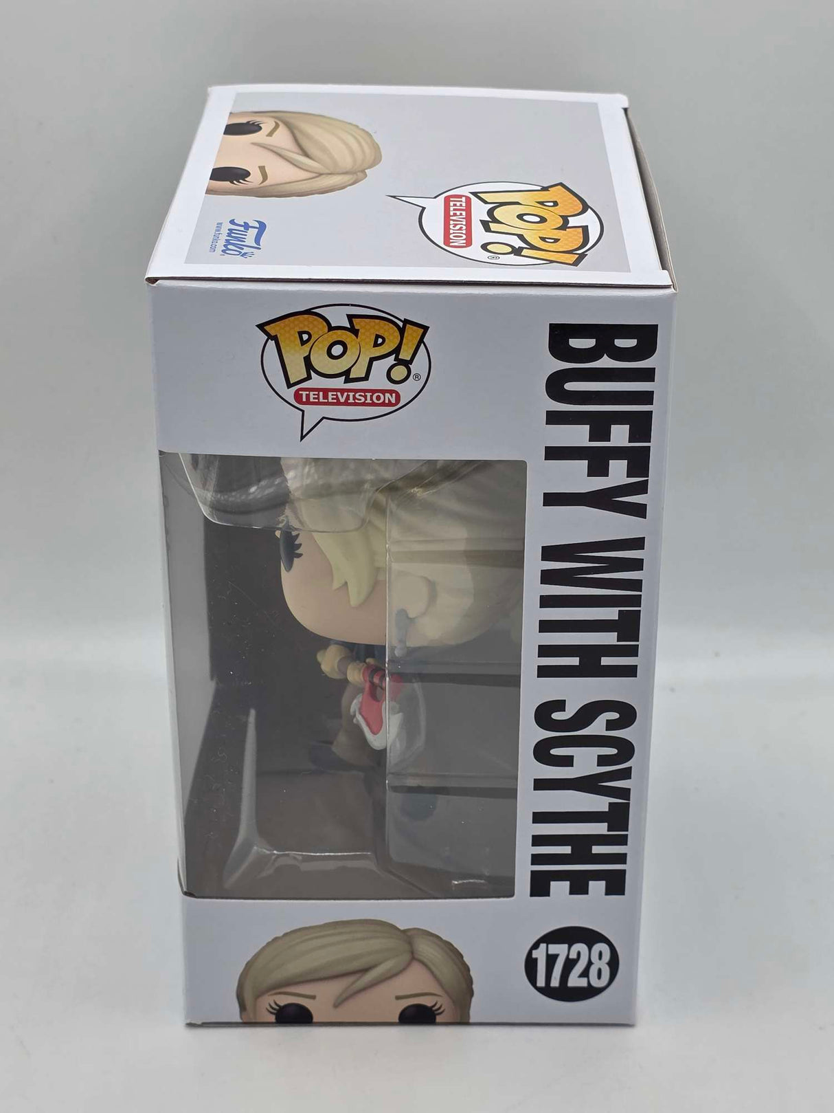 Damaged Box | BUFFY WITH SCYTHE | Buffy The Vampire Slayer | Funko Pop Television #1728