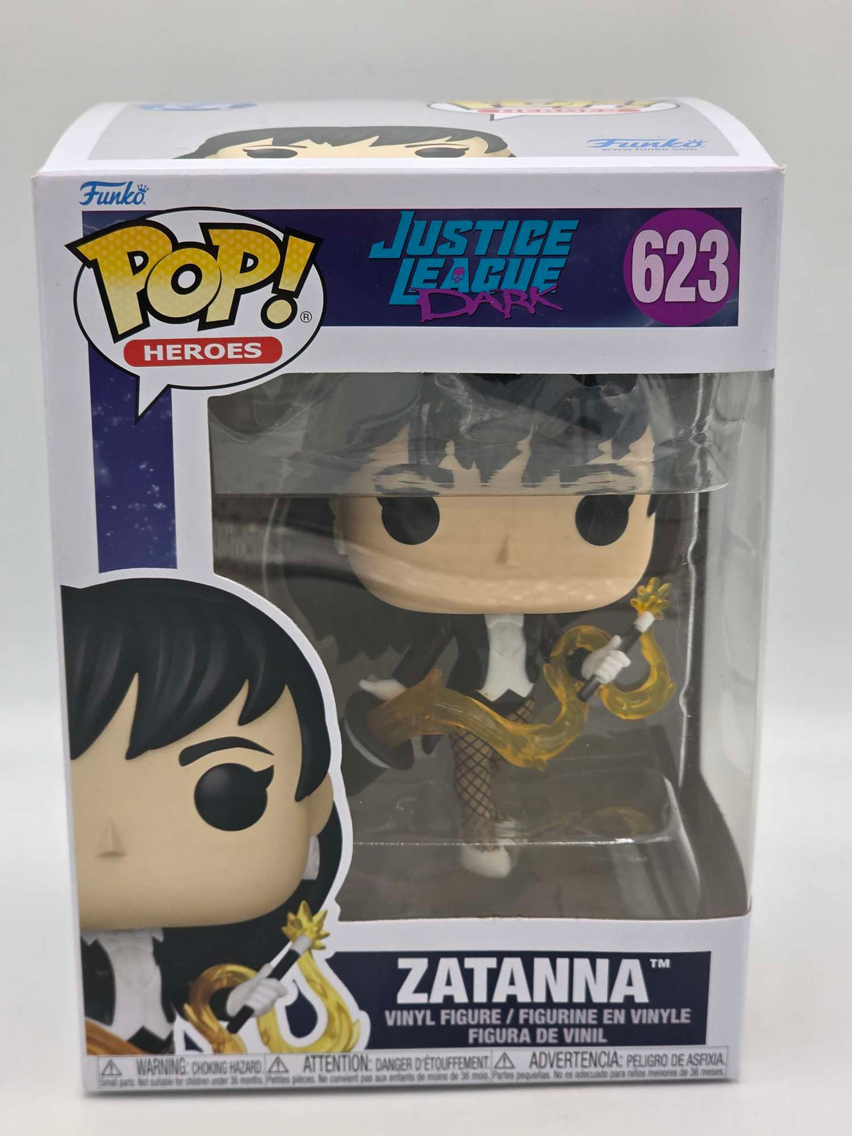 Slight Damaged Box | ZATANNA | Funko Pop! Heroes Justice League Dark #623