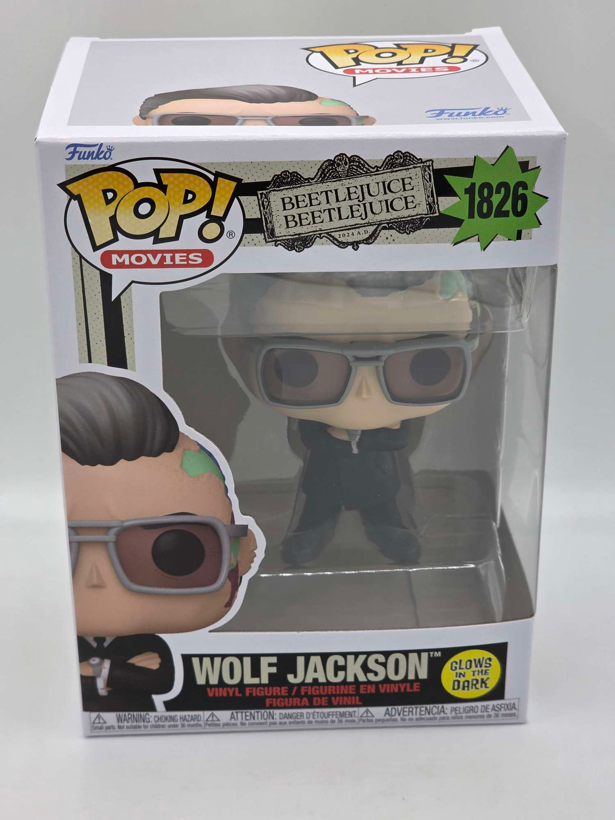 WOLF JACKSON  | Beetlejuice Beetlejuice | Funko Pop Movies | GLOW #1826