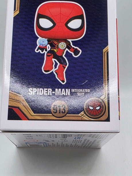 Slight Damaged Box | SPIDER-MAN (INTEGRATED SUIT) | Spiderman No Way Home | Funko Pop Marvel  #913