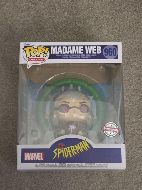 Slight Damaged Box | MADAME WEB | Marvel Spider-man Animated | Funko Pop Deluxe #960
