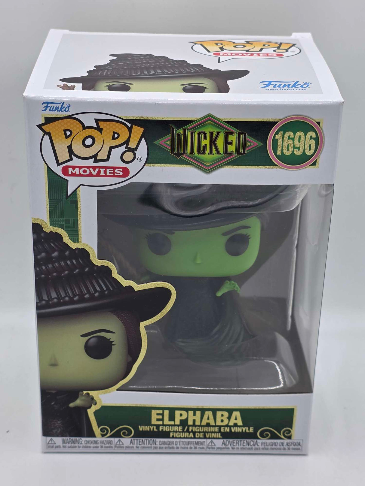 Slight Damaged Box | ELPHABA | Wicked | Funko Pop Movies #1696