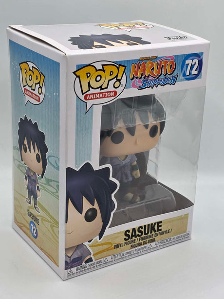 Damaged Box | Funko Pop Animation | Naruto Shippuden | Sasuke #72