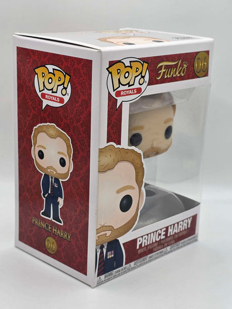 Damaged Box | PRINCE HARRY | Funko Pop Royals #06
