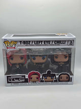 T-BOZ / LEFT EYE / CHILLI | TLC Scrubs | Funko Pop Rocks | 3 PACK