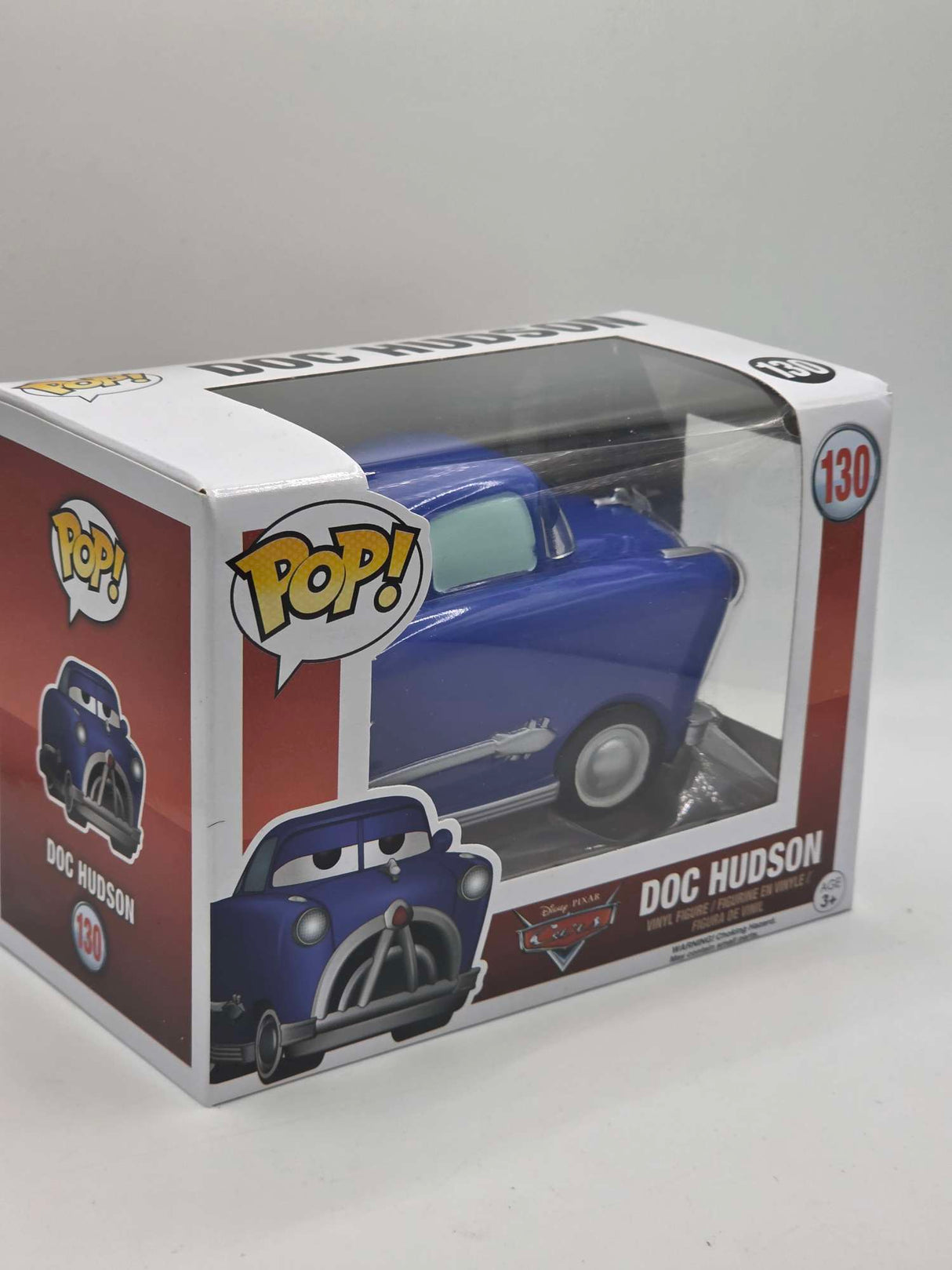 Damaged Box | Funko Pop Disney Cars | Doc Hudson #130