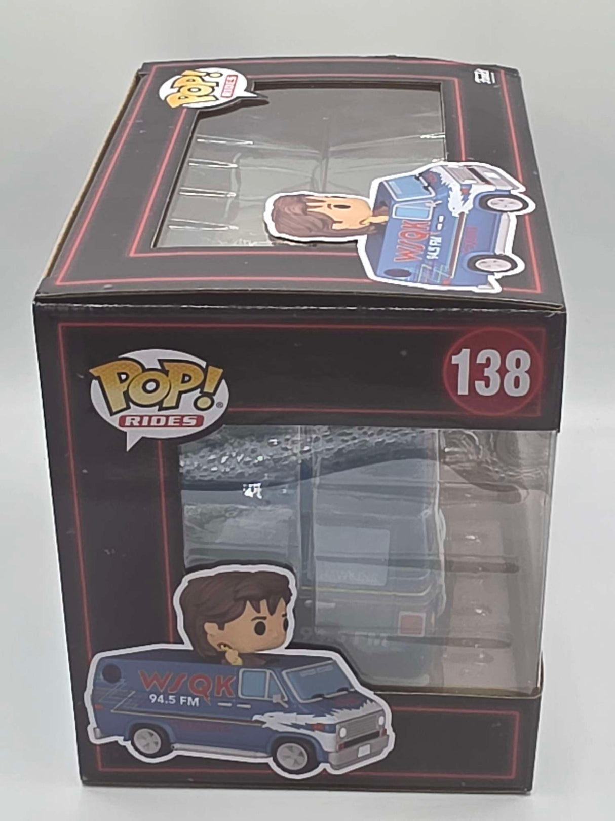 Damaged Box | STEVE WITH THE SQUAWK VAN | Stranger Things | Funko Rides #138