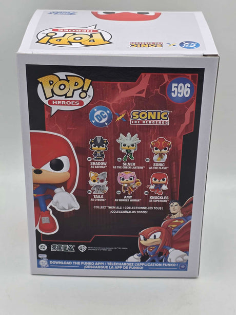 KNUCKLES AS SUPERMAN | Sonic The Hedgehog | Funko Pop Heroes #596