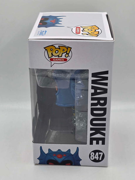 Slight Damaged Box | WARDUKE (WITH D20 DICE) | Dungeons & Dragons | Funko Pop Games #847