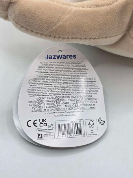 JACK IN PYJAMAS HOLDING BOOK | Nightmare Before Christmas | Squishmallows 8" Plush Fall 25