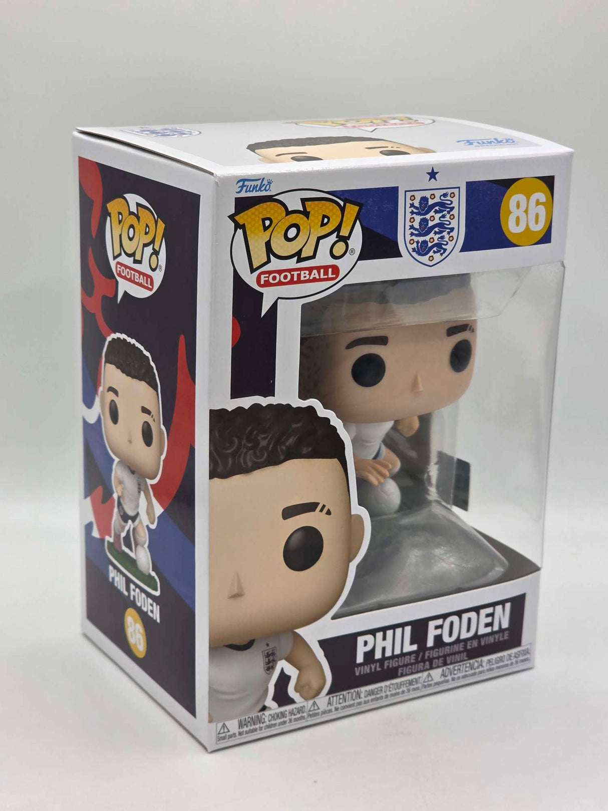 Funko Pop! Football England PHIL FODEN Vinyl Figure #86