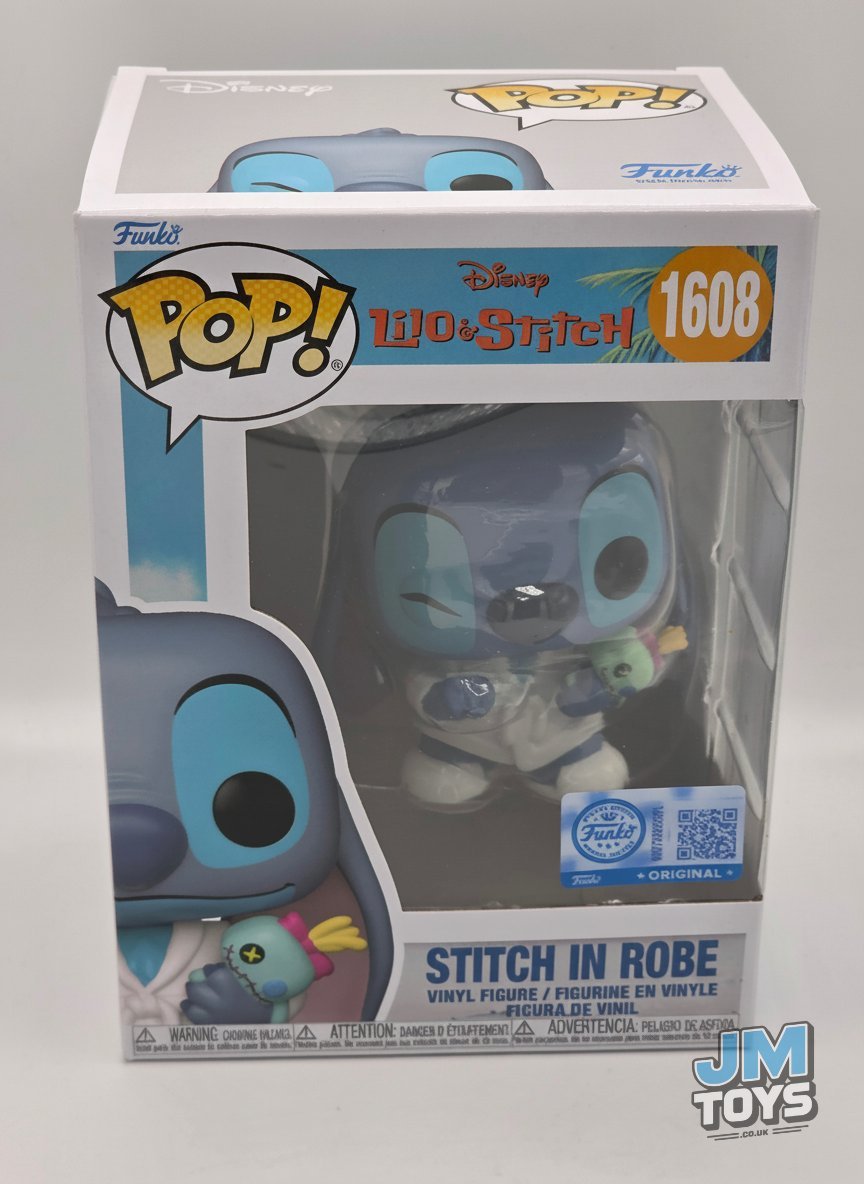STITCH IN ROBE | Funko Pop Disney Lilo & Stitch #1608