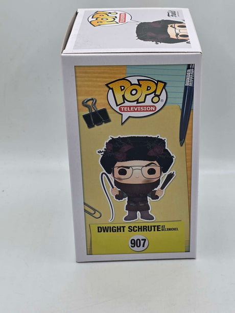 Slight Damaged Box | DWIGHT SCHRUTE (BELSNICKEL)  | The Office | Funko Pop Television #907