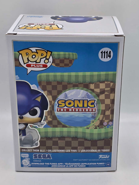 SONIC | Sonic The Hedgehog | Funko Pop Plus Games | PEARLESCENT #1114