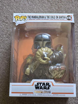 Damaged Box | THE MANDALORIAN AND THE CHILD ON BANTHA | Funko Pop Star Wars #416