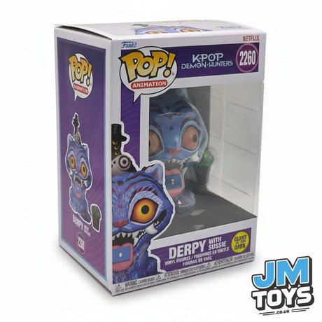 Funko Pop! Animation: K-Pop Demon Hunters - Derpy with Sussie #2260 (Glow in the Dark)