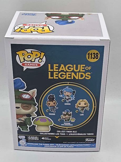 TEEMO (WITH MUSHROOM) | League of Legends | Funko Pop Games #1138