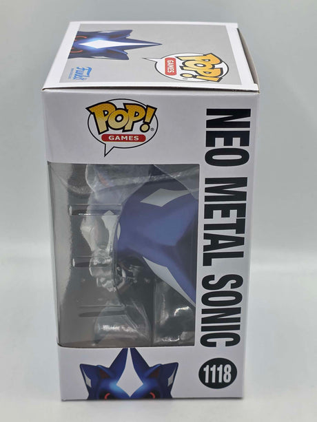 NEO METAL SONIC | Sonic The Hedgehog | Funko Pop Games | Metallic #1118
